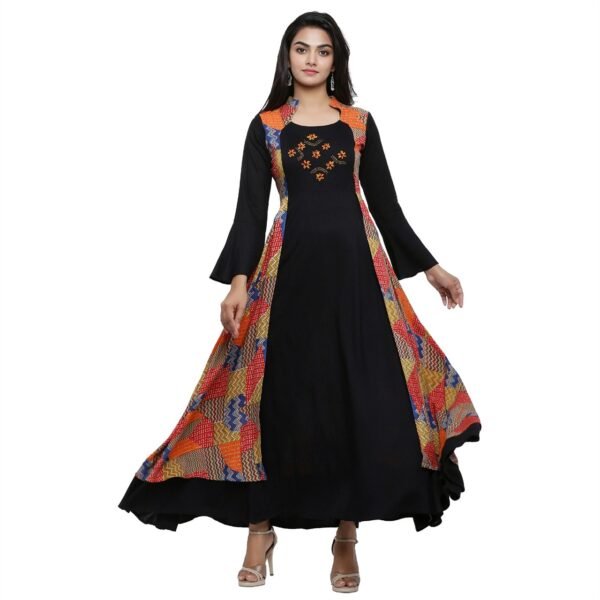 anarkali kurta, fashion, woman